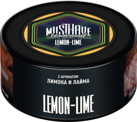Табак для кальяна Must Have Lemon Lime, 125 гр