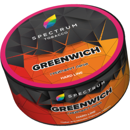 Табак для кальяна Spectrum Hard Greenwich, 100 гр