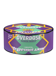Табак для кальяна Overdose Gin Cucumber, 25 гр