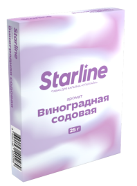Табак для кальяна STARLINE Виноградная содовая, 25 гр