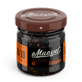 Табак для кальяна Muassel Extra Strong 8/10 Papaya Папайя, 40 гр