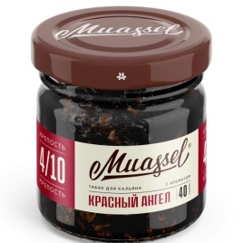 Табак для кальяна Muassel 4/10 Red Angel Красный ангел, 40 гр