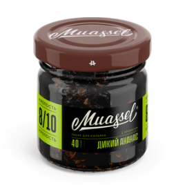 Табак для кальяна Muassel Extra Strong 8/10 Wild Pineapple Дикий ананас, 40 гр