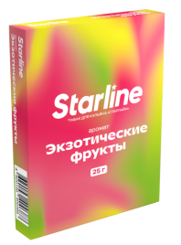 Табак для кальяна STARLINE Экзотические фрукты, 25 гр