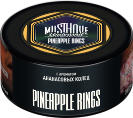 Табак для кальяна Must Have Pineapple Rings, 125 гр