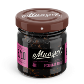 Табак для кальяна Muassel Extra Strong 8/10 Pink Sunset Розовый закат, 40 гр