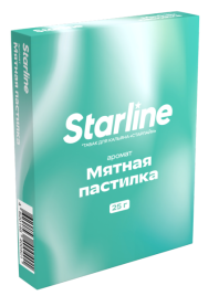 Табак для кальяна STARLINE Мятная Пастилка, 25 гр