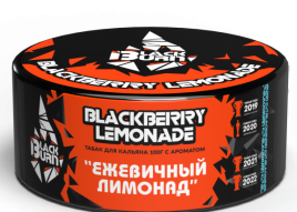 Табак для кальяна BlackBurn BLACKBERRY LEMONADE, 100 гр