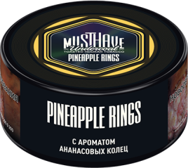 Табак для кальяна Must Have Pineapple Rings, 25 гр