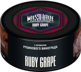 Табак для кальяна Must Have Ruby Grape, 125 гр