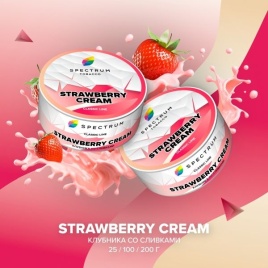 Табак для кальяна Spectrum Classic Strawberry Cream, 25 гр