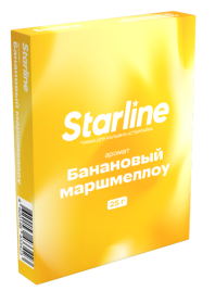 Табак для кальяна STARLINE Банановый маршмеллоу, 25 гр