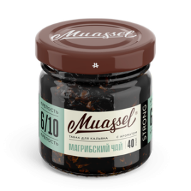 Табак для кальяна Muassel Strong 6/10 Магрибский чай, 40 гр