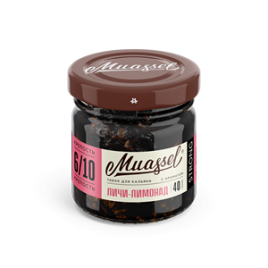 Табак для кальяна Muassel Strong 6/10 Личи-лимонад, 40 гр