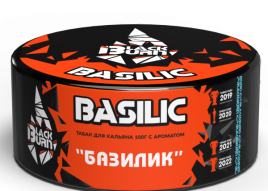 Табак для кальяна BlackBurn BASILIC, 100 гр