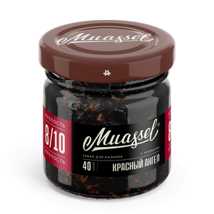 Табак для кальяна Muassel Extra Strong 8/10 Red Angel Красный ангел, 40 гр фото 1