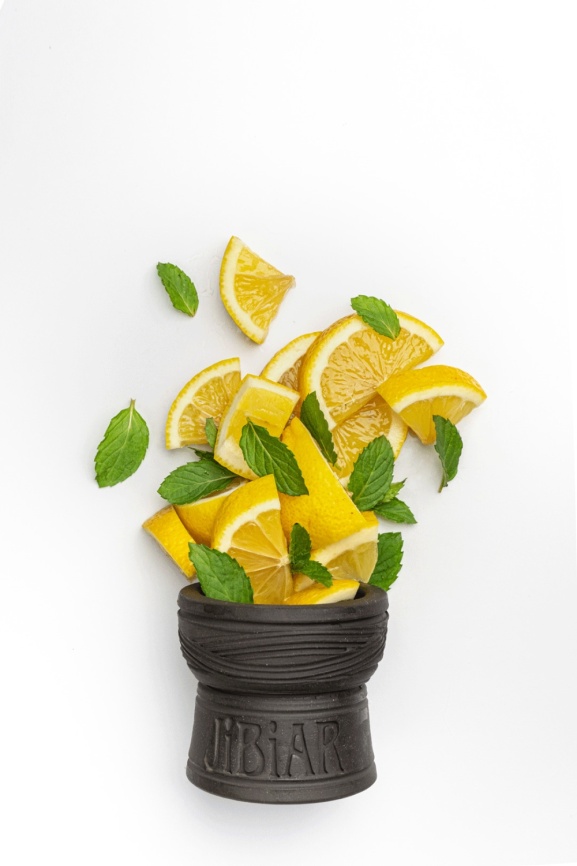 Табак д/кальяна JIBIAR вкус LEMON MINT (Лимон, Мята), 50 гр фото 1