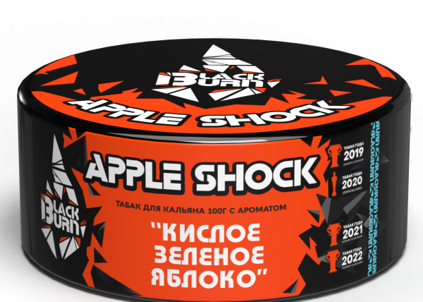 Табак для кальяна BlackBurn APPLE SHOCK, 100 гр фото 1