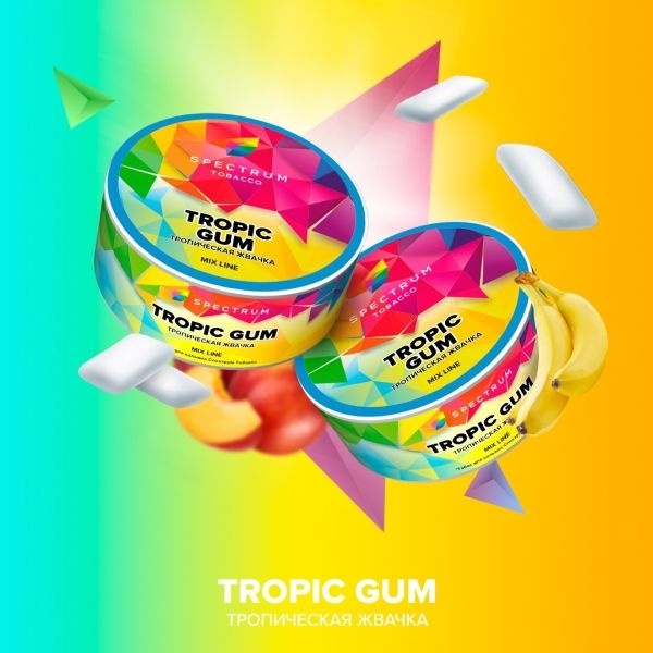 Табак для кальяна Spectrum Mix Tropic Gum, 25 гр фото 1