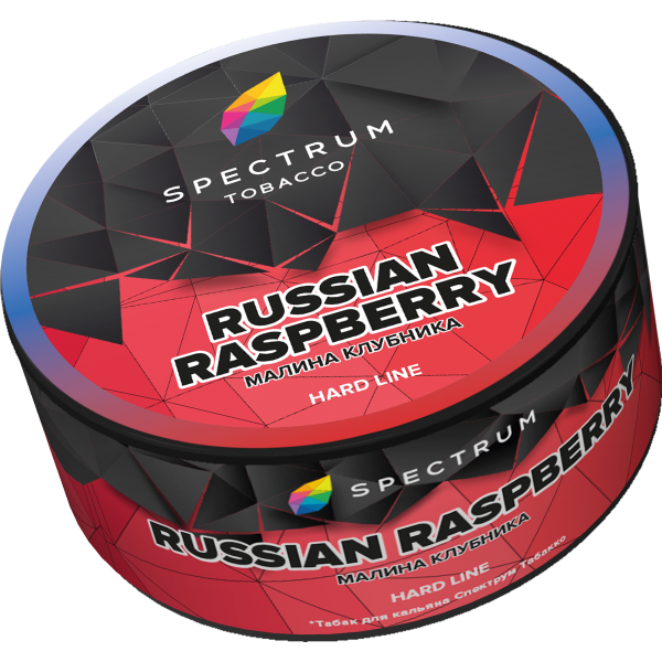 Табак для кальяна Spectrum Hard Russian Raspberry, 25 гр фото 2
