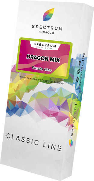 Табак для кальяна Spectrum Classic Dragon Mix, 100 гр фото 1