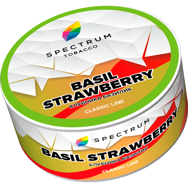 Табак для кальяна Spectrum Classic Basil Strawberry, 25 гр фото 2