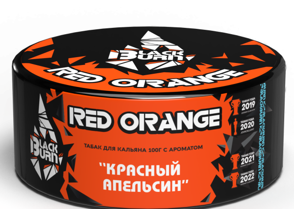 Табак для кальяна BlackBurn RED ORANGE, 100 гр фото 1