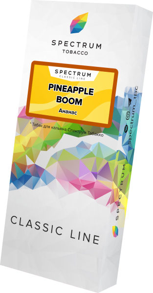 Табак для кальяна Spectrum Classic Pineapple Boom, 100 гр фото 1