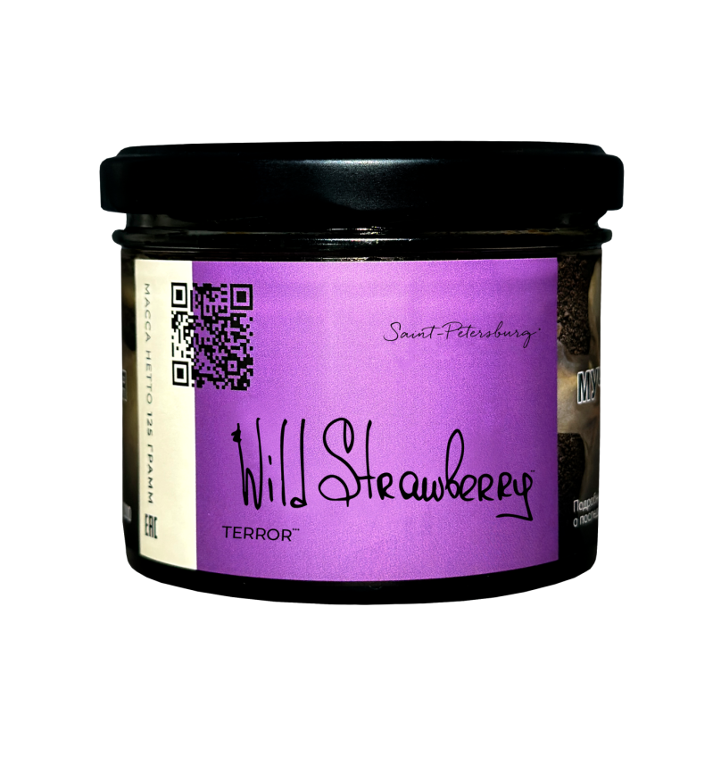 Табак для кальяна Trofimoff’s Terror Wild Strawberry (Клубника), 125 гр фото 1