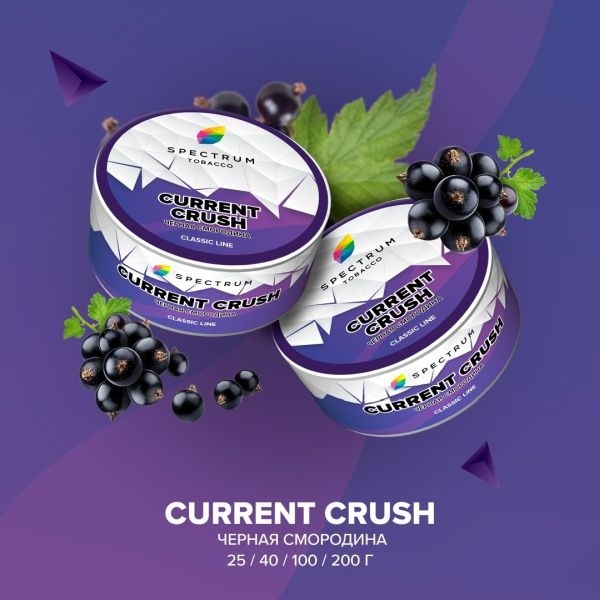 Табак для кальяна Spectrum Classic Current Crush, 25 гр фото 1