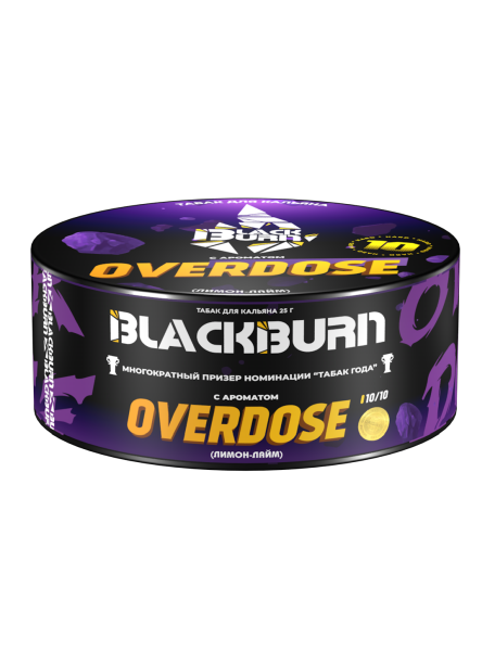 Табак для кальяна BlackBurn OVERDOSE, 25 гр фото 1